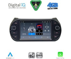 DIGITAL IQ BLG 492_CPA (7" DECK) MULTIMEDIA OEM for CT NEMO – FT FIORINO-QUBO – PG BIPPER mod. 2008-2018