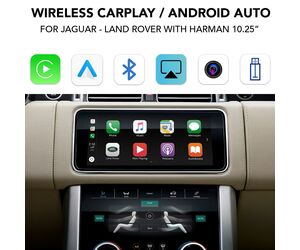 DIGITAL IQ LR 239 CPAA (CARPLAY / ANDROID AUTO BOX for JAGUAR - LAND ROVER mod.2017> with HARMAN 10.25")