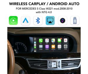 DIGITAL IQ BZ 245 CPAA (CARPLAY / ANDROID AUTO BOX for MERCEDES S Class W221 mod.2008-2010 with NTG 4.0)
