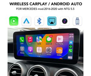 DIGITAL IQ BZ 246 CPAA (CARPLAY / ANDROID AUTO BOX for MERCEDES mod.2016-2020 with NTG 5.5)