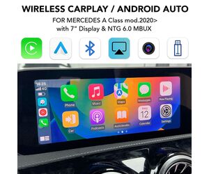 DIGITAL IQ BZ 249 CPAA (CARPLAY / ANDROID AUTO BOX for MERCEDES A Class W177 mod.2020> with NTG 6.0 MBUX)