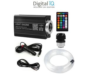 DIQ FIBER OPTIC HEADLINER FOH500 (Universal Car Ceiling Star Light, 500 Lights - 0.75mm - 3m)