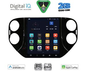 DIGITAL IQ BXC 3989_CPAA TESLA STYLE for VW TIGUAN mod. 2010-2013