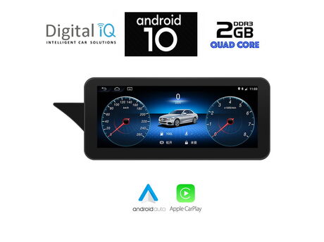 DIGITAL IQ X996_CPA (10.25'') MULTIMEDIA SYSTEM for MERCEDES GLK (X204) mod. 2013-2017 (NTG 4.5)
