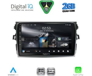 DIGITAL IQ RSD 1713_CPA (9inc) MULTIMEDIA TABLET for TOYOTA COROLLA 4D mod. 2006-2012