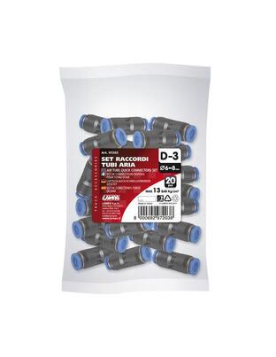 ΣΥΝΔΕΣΜΟΣ ΑΕΡΑ D-3 6-8mm max 13BAR 20ΤΕΜ.