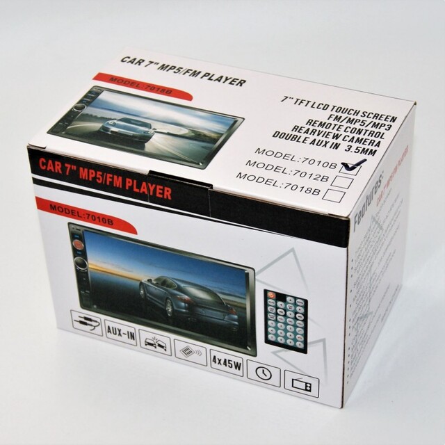 CAR 7'' MP5 FM PLAYER AU-SP-7010B