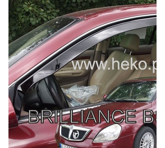 ΑΝΕΜΟΘΡΑΥΣΤΕΣ ΓΙΑ BRILLIANCE BS6 4D 2000-2010 ΖΕΥΓΑΡΙ ΑΠΟ ΕΥΚΑΜΠΤΟ ΦΙΜΕ ΠΛΑΣΤΙΚΟ HEKO - 2 ΤΕΜ.