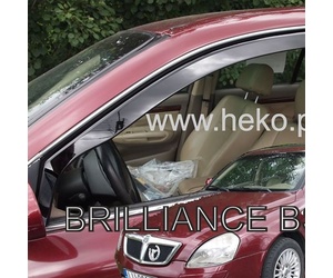 ΑΝΕΜΟΘΡΑΥΣΤΕΣ ΓΙΑ BRILLIANCE BS6 4D 2000-2010 ΖΕΥΓΑΡΙ ΑΠΟ ΕΥΚΑΜΠΤΟ ΦΙΜΕ ΠΛΑΣΤΙΚΟ HEKO - 2 ΤΕΜ.