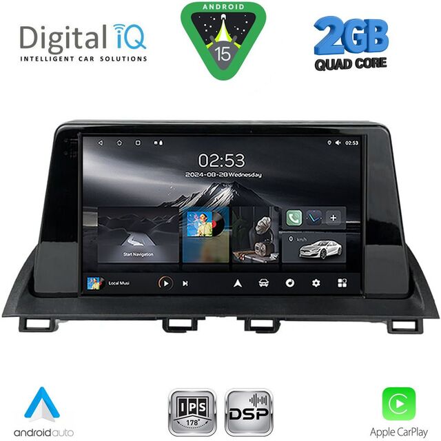 DIGITAL IQ RSD 1367_CPA (9inc) MULTIMEDIA TABLET for MAZDA 3 mod. 2014-2019