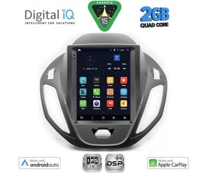 DIGITAL IQ BXC 3880_CPAA TESLA STYLE for FORD TOURNEO COURIER mod. 2014-2024