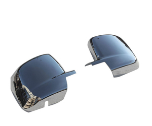 ΚΑΠΑΚΙΑ ΚΑΘΡΕΠΤΩΝ ΓΙΑ CITROEN NEMO MVN 225L 2003+ FIAT FIORINO/QUBO/PEUGEOT QUBO ΧΡΩΜΙΟ 2 ΤΕΜ. ΜΕΤΑΛΛΙΚΑ