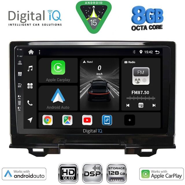 DIGITAL IQ BXF 18202A_CPAA (9inc) MULTIMEDIA TABLET for HONDA HRV mod. 202A1-202A6