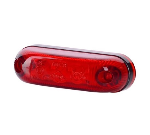 ΦΩΣ ΟΓΚΟΥ LD410 12/24V 3LED ΚΟΚΚΙΝΟ 8 x 2,5 cm -1ΤΕΜ.