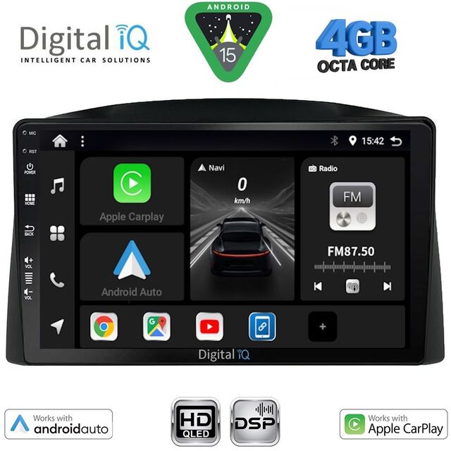 DIGITAL IQ BXF 17271_CPAA (10inc) MULTIMEDIA TABLET for JEEP GRAND CHEROKEE mod. 2005-2007 with Original Navi