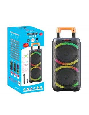 ΦΟΡΗΤΟ ΗΧΕΙΟ SUBWOOFER 2x8'' ΜΕ ΣΥΣΤΗΜΑ ΚΑΡΑΟΚΕ DR-8832