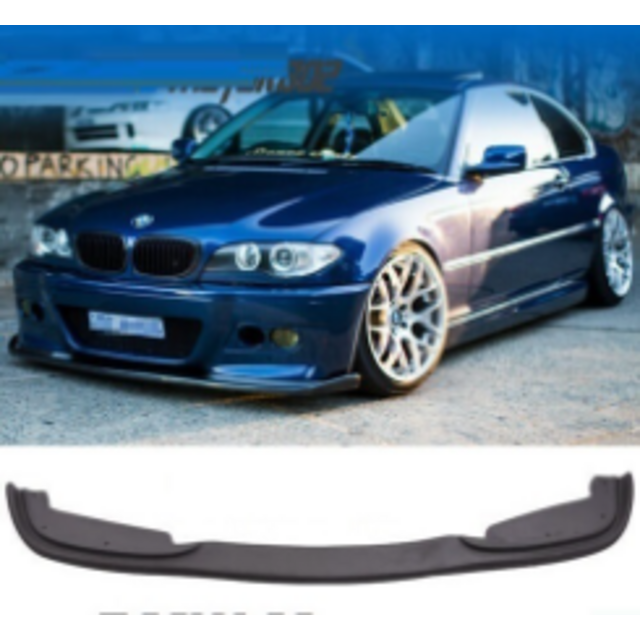 Lip spoiler μαύρο πλαστικό γυαλιστερό - Bmw E46 M3 1998-2005