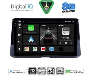 DIGITAL IQ BXK 20716_CPAA (10inc) MULTIMEDIA TABLET for TOYOTA COROLLA mod. 2019-2026