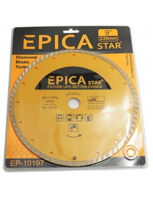 ΔΙΣΚΟΣ 9" 230mm EPICA STAR TO-EP-10197