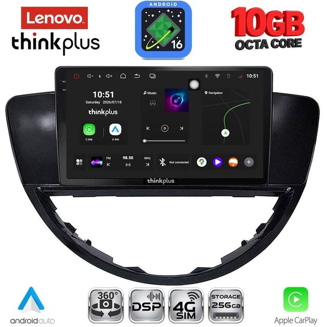 LENOVO LTM 11660_CPA (9inc) MULTIMEDIA TABLET for SUBARU TRIBECA mod. 2007-2014
