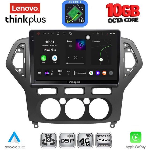 LENOVO LTM 11162_CPA A/C (10inc) MULTIMEDIA TABLET for FORD MONDEO mod. 2007-2011