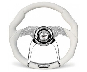 ΤΙΜΟΝΙ TORQUE 350MM ΛΕΥΚΟ ΜΕ ΣΤΡΑΣ