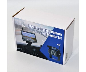 WIRELESS BACKUP CAMERA AND MONITOR KIT AU-AC-7089