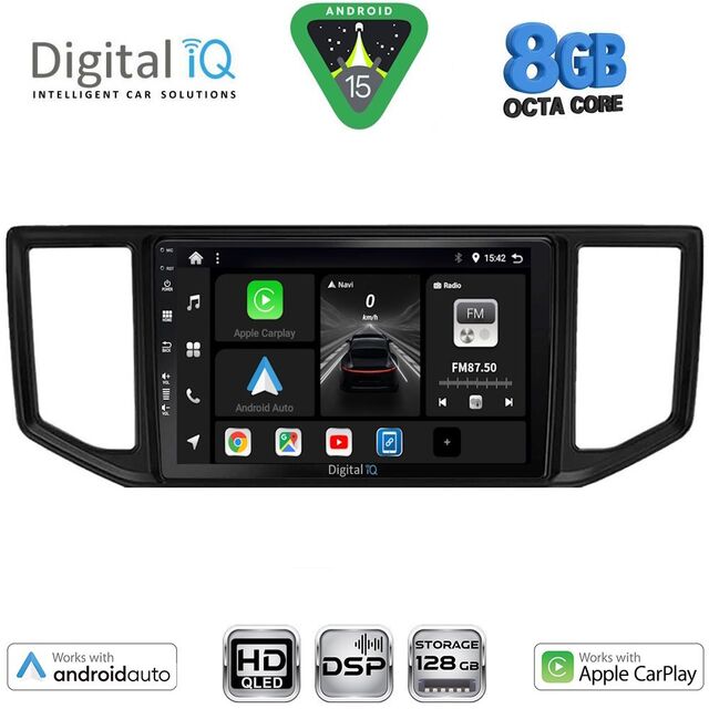 DIGITAL IQ BXF 18753_CPAA (10inc) MULTIMEDIA TABLET for VW CRAFTER mod. 2017-2026