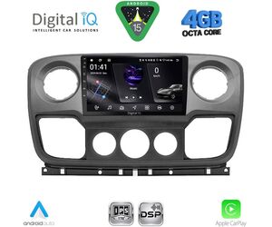 DIGITAL IQ RSG 6463_CPA (10inc) MULTIMEDIA TABLET for NISSAN NV400 - OPEL MOVANO - RENAULT MASTER mod. 2010-2020