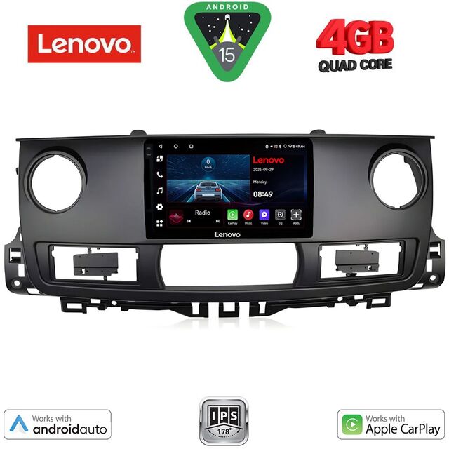 LENOVO LVE 8554_CPAA (10inc) MULTIMEDIA TABLET for RENAULT MASTER mod. 2003-2010