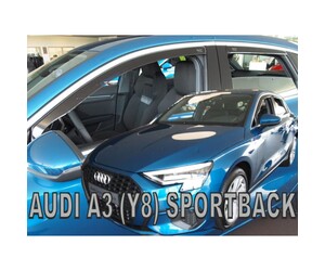 ΑΝΕΜΟΘΡΑΥΣΤΕΣ ΓΙΑ AUDI A3 Y8 SPORTBACK 5D 2020+ ΣΕΤ ΑΥΤΟΚΙΝΗΤΟΥ ΑΠΟ ΕΥΚΑΜΠΤΟ ΦΙΜΕ ΠΛΑΣΤΙΚΟ HEKO - 4 ΤΕΜ.