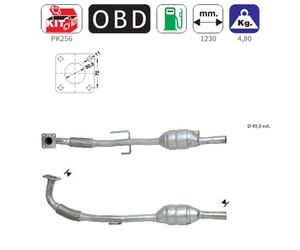 ΚΑΤΑΛΥΤΗΣ ΒΕΝΖΙΝΗΣ SEAT AROSA / POLO / LUPO 1999-2004 1.4 16V / VW LUPO-POLO 1999-2002 1.4 16V (orig.6N0253058RX)