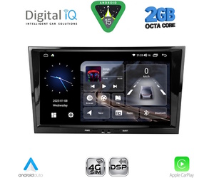 DIGITAL IQ BLF 318BL_CPA (8" DECK) MULTIMEDIA SYSTEM for OPEL ALL mod. 2004-2014 (BLACK)