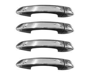 ΧΕΡΟΥΛΙΑ ΠΟΡΤΑΣ ΓΙΑ VW PASSAT 4D 2008+  (ΧΡΩΜΙΟ) - 4 ΤΕΜ.
