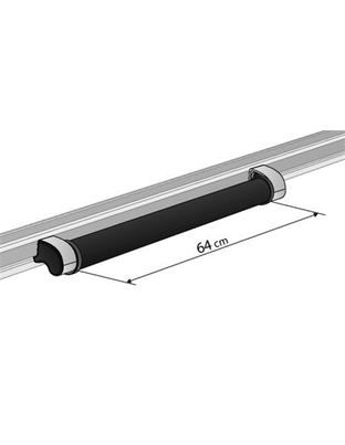 ROLLER ΓΙΑ ΜΠΑΡΕΣ ΑΛΟΥΜΙΝΙΟΥ 64 cm