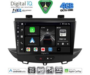 DIGITAL IQ BXK 19490_CPAA (9inc) MULTIMEDIA TABLET for OPEL CROSSLAND – GRANDLAND mod. 2017-2025