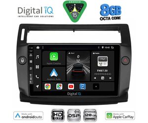 DIGITAL IQ BXF 7084BL_CPAA (9inc) MULTIMEDIA TABLET for CITROEN C4  mod. 2004-2011 (BLACK)