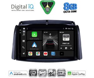 DIGITAL IQ BXK 20551_CPAA (9inc) MULTIMEDIA TABLET for RENAULT KOLEOS mod. 2006-2016