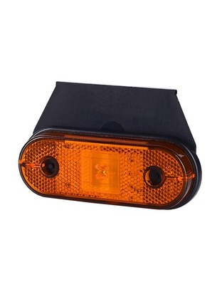 ΦΩΣ ΟΓΚΟΥ ΑΝΑΚΛΑΣΤΙΚΟ LD624 12/24V 1 LED HORPOL ΠΟΡΤΟΚΑΛΙ (11 x 3,9 cm) -1ΤΕΜ.