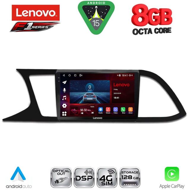 LENOVO SSR 10575_CPA (9inc) MULTIMEDIA TABLET for SEAT LEON mod. 2012-2021