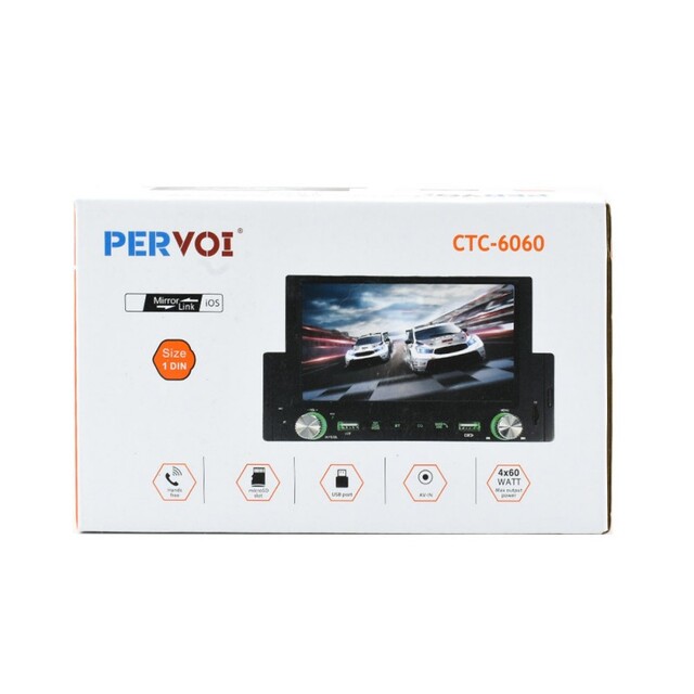 ΗΧΟΣΥΣΤΗΜΑ ΑΥΤΟΚΙΝΗΤΟΥ 6.2'' UNIVERSAL 1DIN CTC-6060