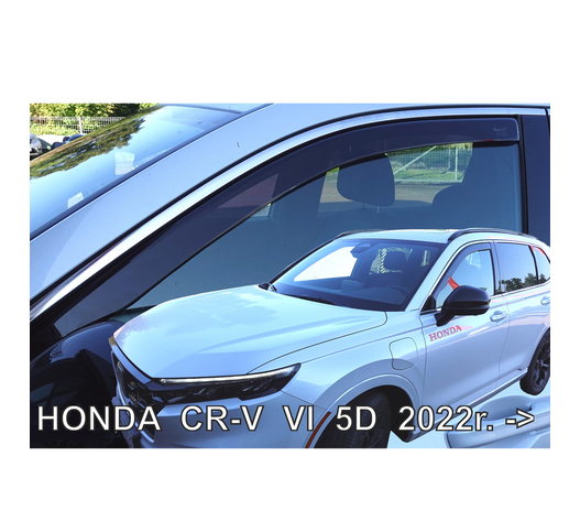 ΑΝΕΜΟΘΡΑΥΣΤΕΣ ΓΙΑ HONDA CR-V 5D 2022+ ΖΕΥΓΑΡΙ ΑΠΟ ΕΥΚΑΜΠΤΟ ΦΙΜΕ ΠΛΑΣΤΙΚΟ HEKO - 2 ΤΕΜ.