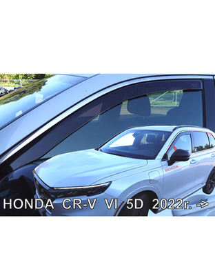 ΑΝΕΜΟΘΡΑΥΣΤΕΣ ΓΙΑ HONDA CR-V 5D 2022+ ΖΕΥΓΑΡΙ ΑΠΟ ΕΥΚΑΜΠΤΟ ΦΙΜΕ ΠΛΑΣΤΙΚΟ HEKO - 2 ΤΕΜ.
