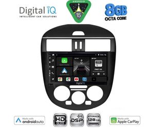 DIGITAL IQ BXF 18465B AC_CPAA (9inc) MULTIMEDIA TABLET for NISSAN TIIDA mod. 2013-2023 with A/C