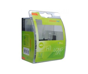 H1 12V 55W P14,5s POWERTEC LONG LIFE ΑΛΟΓΟΝΟΥ 2ΤΕΜ.