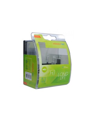 H1 12V 55W P14,5s POWERTEC LONG LIFE ΑΛΟΓΟΝΟΥ 2ΤΕΜ.