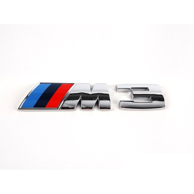 Αυτοκόλλητο σήμα μεταλλικό - Bmw M3