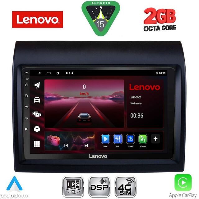 LENOVO LVF 5141_CPA (9inc) MULTIMEDIA TABLET for FIAT DUCATO – CITROEN JUMPER – PEUGEOT BOXER mod. 2011-2021