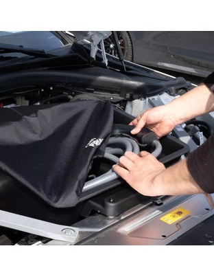 Rati - Frunk BMW i4 eDrive35 eDrive40 2022> χωρίς M Sport ανάρτηση πρακτικός Εμπρός Αποθηκευτικός Χώρος 20L για Καλώδια Φόρτισης και Καθημερινή Οργάνωση - 1 Τεμ. (V01901/RT)
