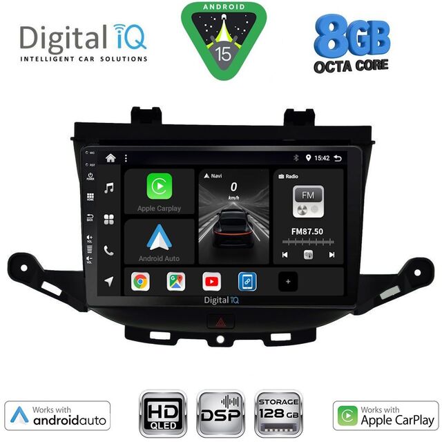 DIGITAL IQ BXF 18483_CPAA (9inc) MULTIMEDIA TABLET for OPEL ASTRA K mod. 2015-2023